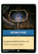 Nothing to Hide 165/204 Foil Rise of the Floodborn Disney Lorcana TCG