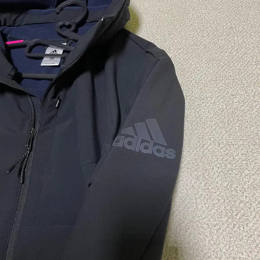 Adidas M Men's Softshell Fleece Hoodie N.2350 thumbnail 5