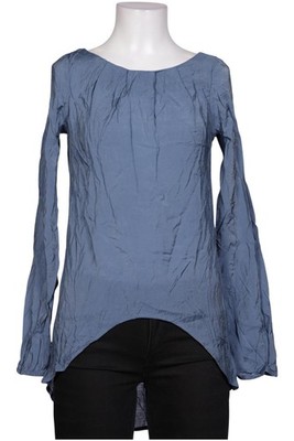 Esprit Bluse Damen Oberteil Hemd Hemdbluse Gr. EU 36 Blau #m78vmey