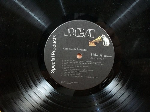 Kate Smith - Her Very Best (LP, 1980, RCA) - Picture 5 of 7
