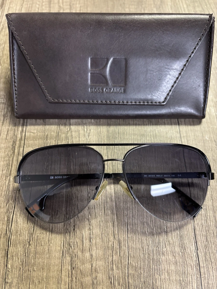 BOSS ORANGE Oversized Aviator Sunglasses in Brown Exploring My Favorite Aviator Sunglasses Collection | TikTok main image 4