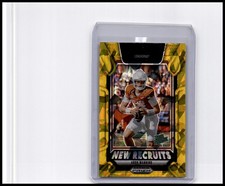 2025 Panini Prizm Draft Picks #22 Arch Manning New Recruits Gold Ice