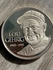 Silver Proof Lou Gehrig 1oz