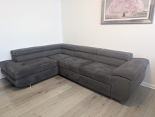 Corner Sofa Bed (Wayfair). Grey. Excellent Condition. Less Than 1 Year Old. Used