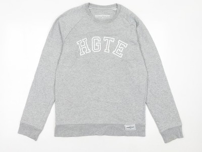 Stanley/Stella Herren Grau XS Pullover Sweatshirt HGTE Logo