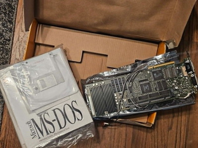 NOS Vintage APPLE POWER MAC Macintosh PC DOS Compatibility PCI Card 820-0930-A