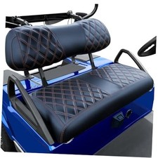 Golf Cart Seat Covers Custom Fit for Club Car DS Black for Club Car Precedent