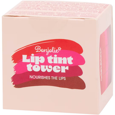 Bonjolie Lip Tint Balm 4 x 2 g   Farbiger Lippenpflege-Balsam