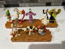 Lot of 8 1996 Space Jam McDonalds Happy Meal Toys Bugs Bunny Marvin Daffy Duck