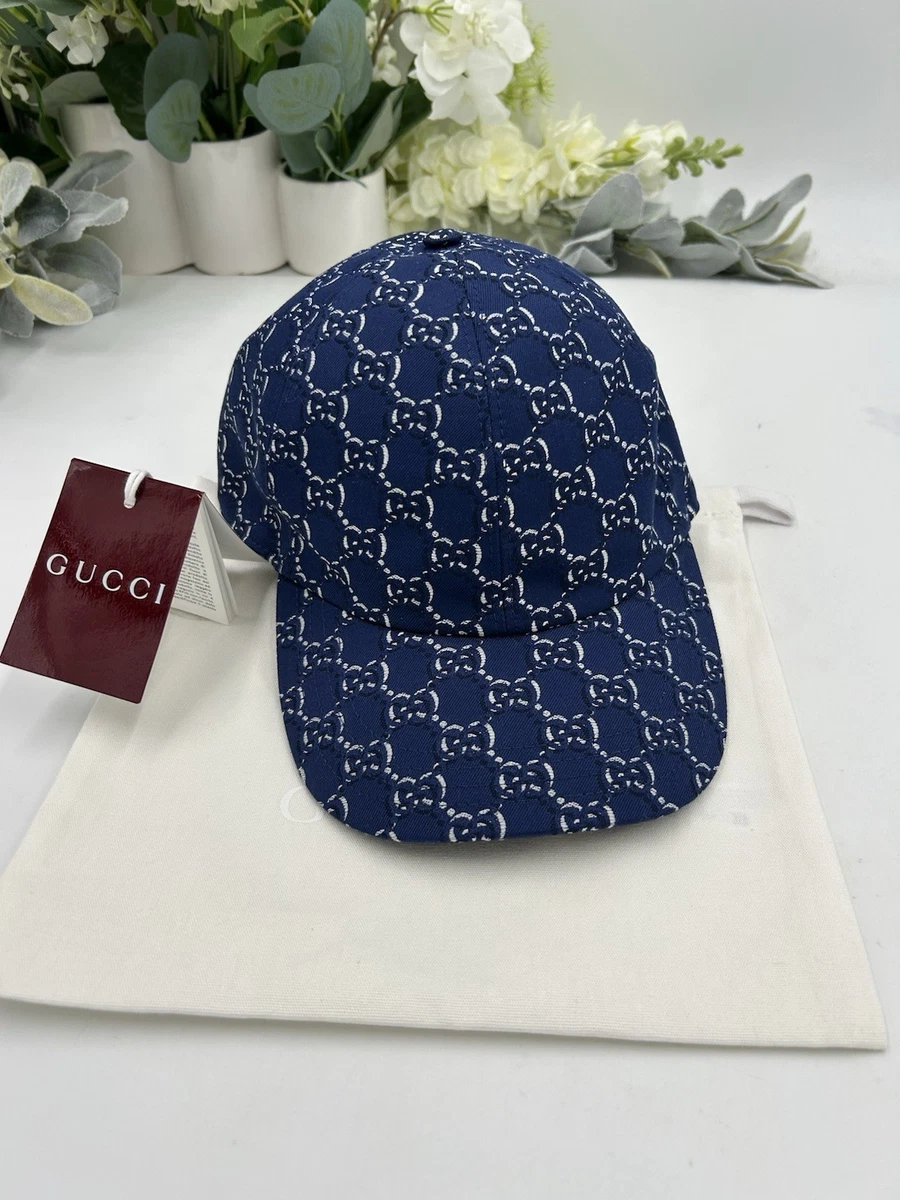 Gucci Size M Blue Hats for Men for sale | eBay