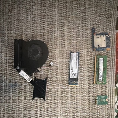 Lot of computer parts