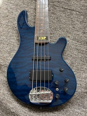 LAKLAND Dark Blue / E-Bassgitarre mit Original SC