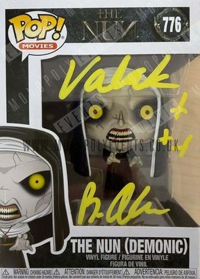 Bonnie Aaron signiert Funko #776 Filme Die Nonne Die Nonne (Dämonisch)