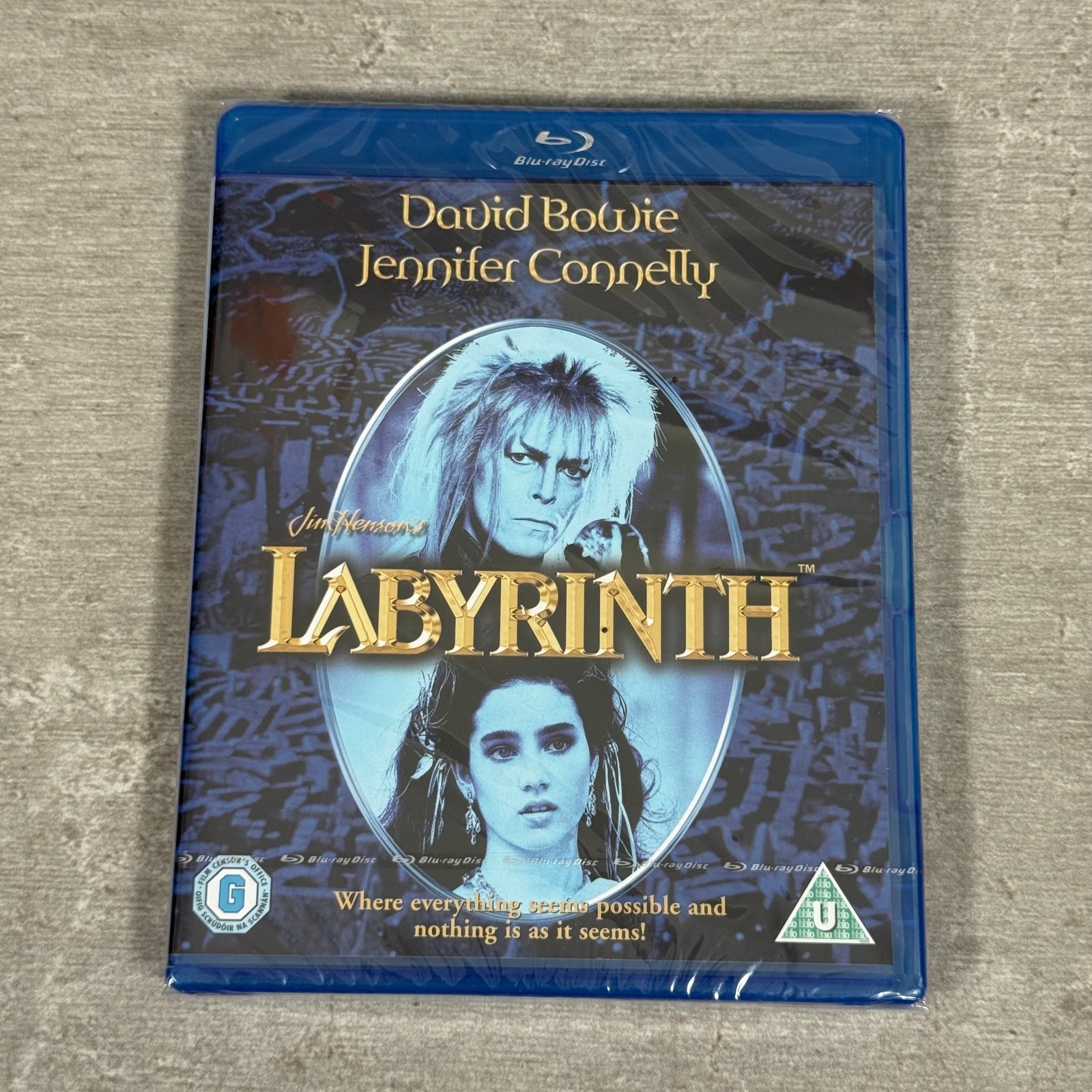Labyrinth Blu-ray - NEW Sealed 1986 Jim Henson Fantasy Adventure David Bowie