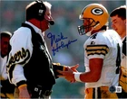MIKE HOLMGREN SIGNED 8X10 PHOTO BECKETT BAS COA GREEN BAY PACKERS 5
