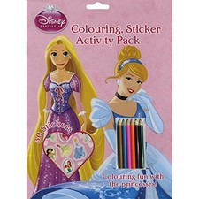 Disney Princess Colouring  Activity Sticker Pack by Disney Mixed media product