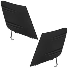 Pair Set of 2 Tow Eye Covers Fog light Lower bumper grill Left & Right for Venza