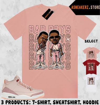 Shirt Match AJ 3 Valentine's Day Treat Yourself Sneaker Tee Sneakerhead Bad Boys