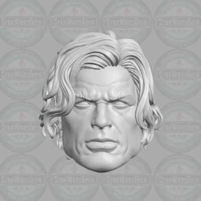 Absolute Superman v1 custom head for McFarlane DC Multiverse & other figures