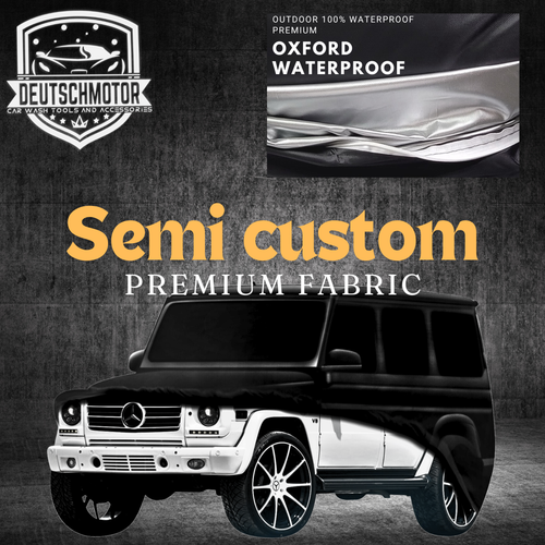 W463 W464 semi-custom outdoor car cover black waterproof G320 G500 G63 Mercede - Picture 3 of 23