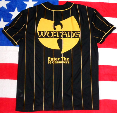 🎤Wu-Tang Clan🎤Mens OffIcial Enter The 36 Chambers Baseball