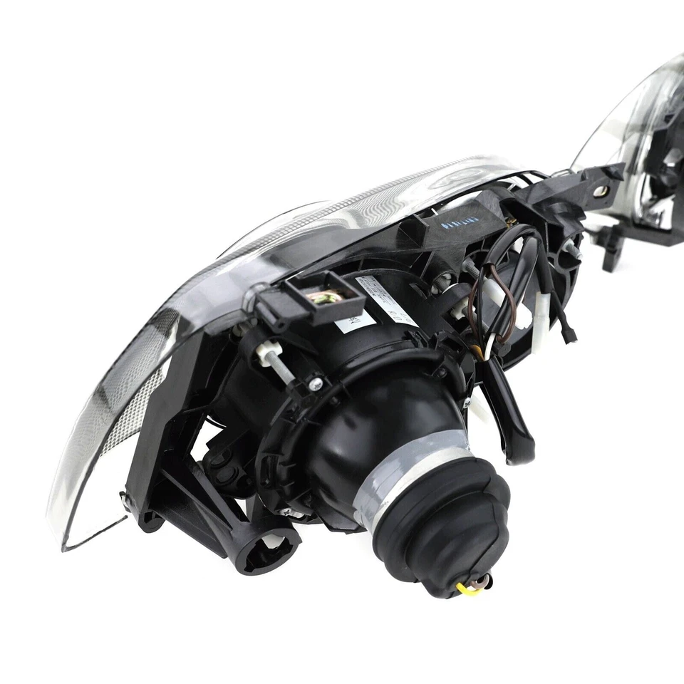 Volkswagen VW Golf 3 Jetta Rabbit MK3 Black Hella Style Smoke Head Lights 93-99 - Image 4 of 4