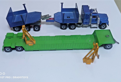 VINTAGE SIKU V 274 GARBAGE TRUCK MAGIRUS HALLER 1/43 WEST GERMANY