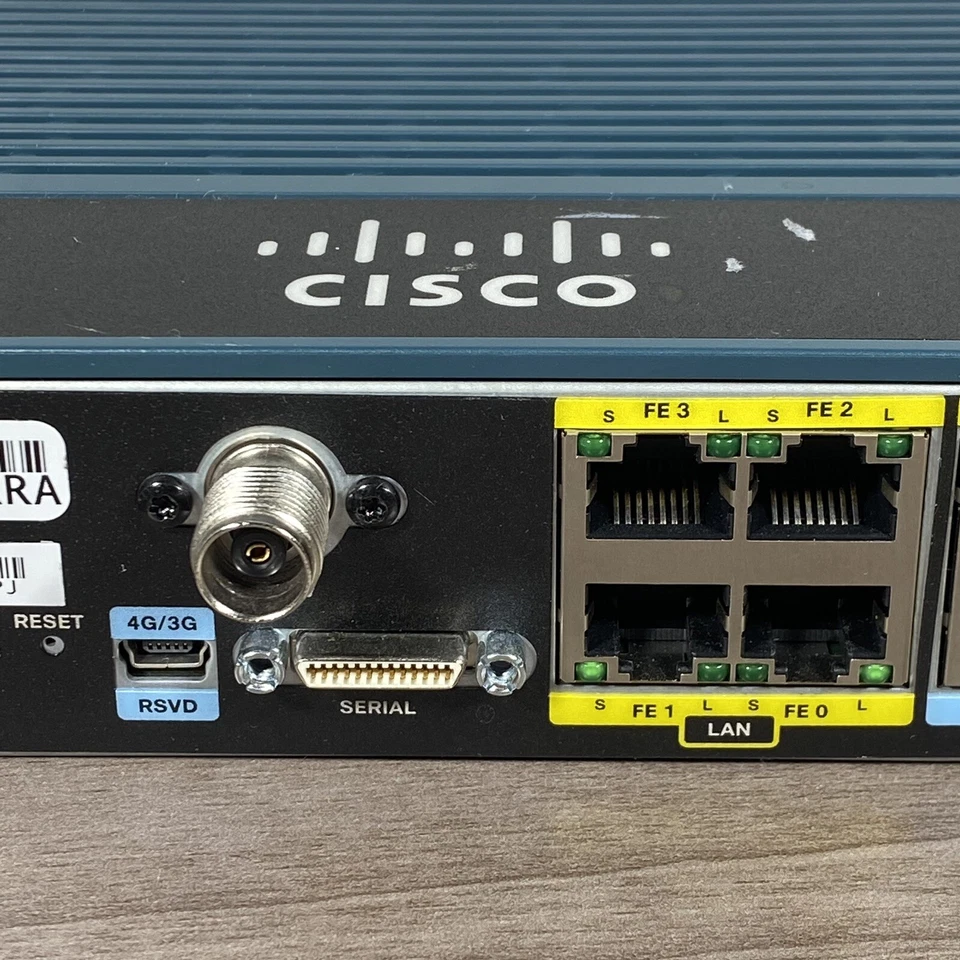 CISCO  819-4G C819G-4G-VZ-K9 LTE VERIZON ISR INTEGRATED SERVICES ROUTER - Image 4 of 4