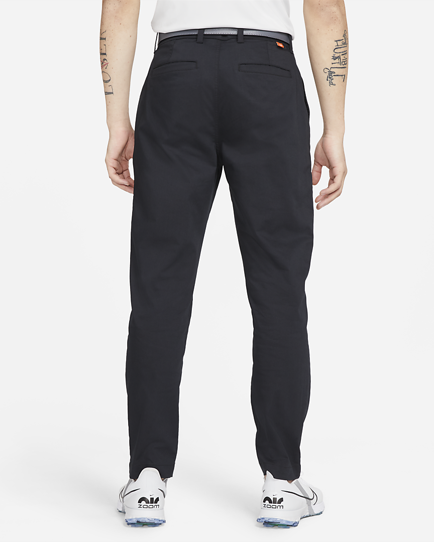 Nike DA4089 Standard Fit Golf Chino Trousers Dri-FIT UV Black 38 x