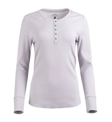 women's thermal henley shirts