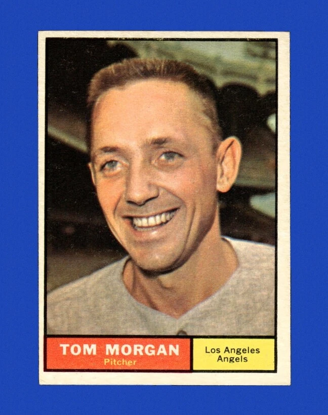 Tom Morgan trading card