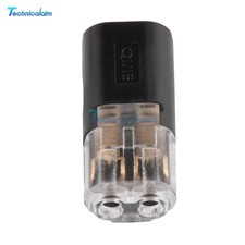 100pcs 2way Electrical Wire Cable LED Strip Quick Connector Crimp Terminal-