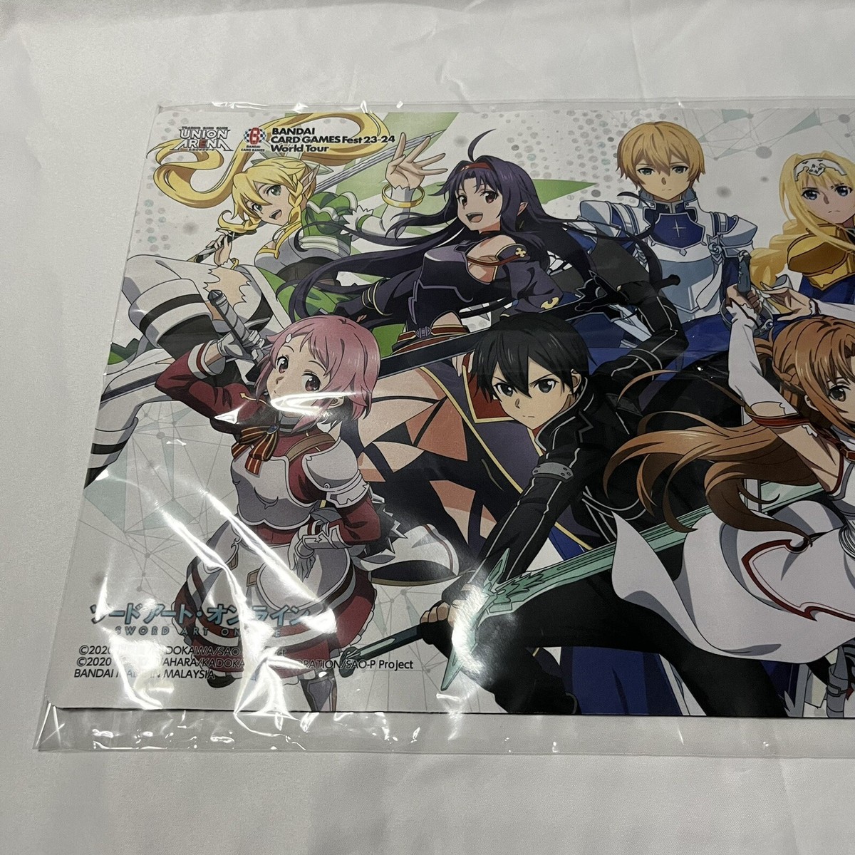 Union Arena Sword Art Online SAO Playmat Only Bandai Fest 23-24