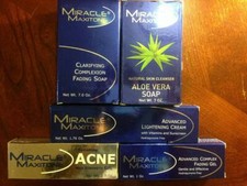 Miracle Maxitone Swiss BRIGHTENING ACNE - Skin Care - FULL RANGE UK seller STOCK