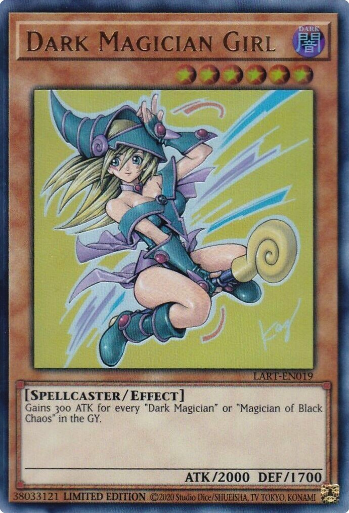Dark Magician Girl (2020) LART-EN019 The Lost Art Promotion Dark Magician Girl (2020) LART-EN019 The Lost Art Promotion