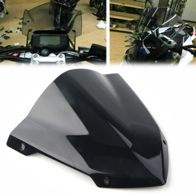 Motorcycle Black Windshield Windscreen Pare-brise For Yamaha MT-25 MT-03 2021-22