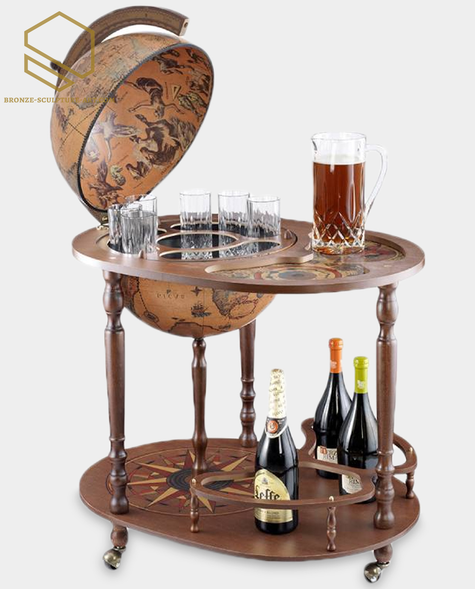 Zoffoli Giasone Classic Floor Bar Globe – A Timeless Drinks