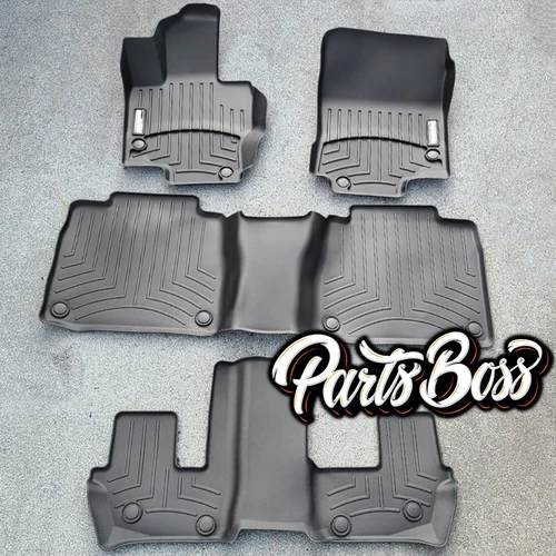 Mercedes GLS580 GLS63 GLS600 All Season Floor Mat Trays 3 rows OEM 2020-2026
