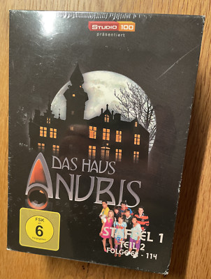 DVD BOX Das Haus Anubis Staffel 1 Teil 2 Folge 62 - 114 - Neu Originalverpackt