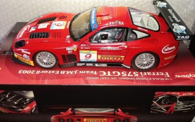 KYOSHO京商1/18Ferrari 575 Team JMB Estoril Direct from Japan KYOSHO Kyosho 1/18Ferrari 575 Team JMB