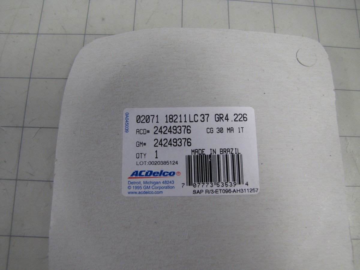 ACDelco 24249376 Automatic Transmission Torque Converter
