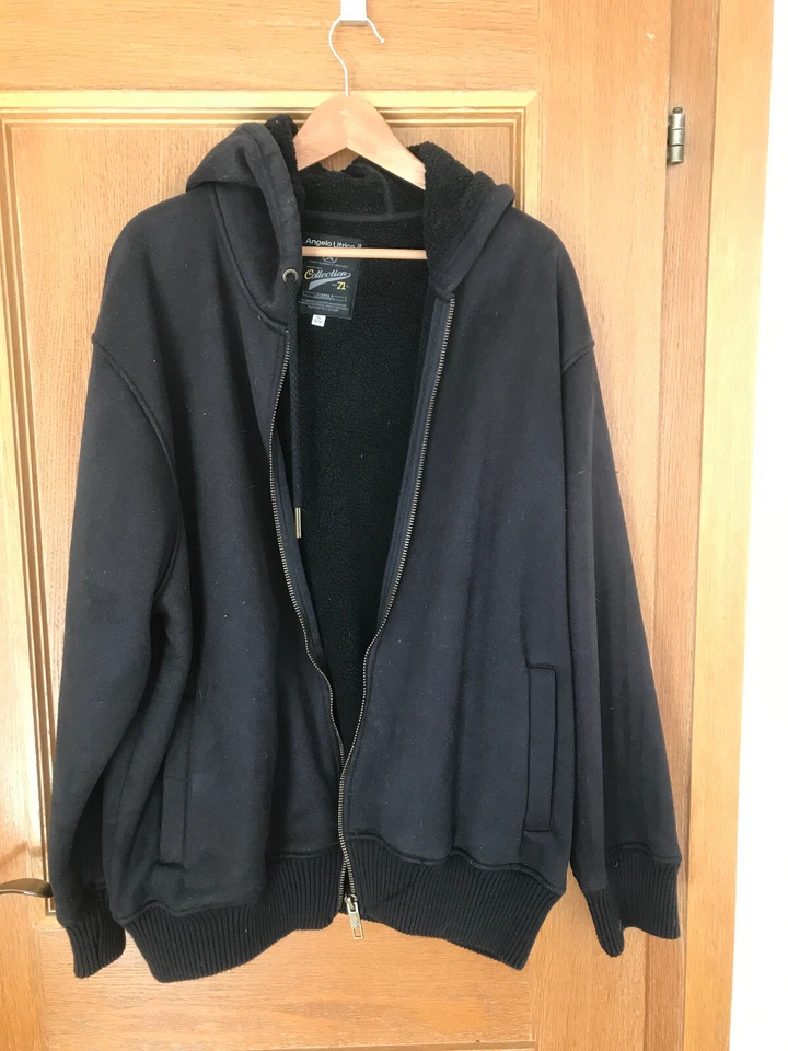 Super Schöne Jacke Kapuze Wildlederimitat C&A Gr. 3XL 64/66 Teddyfell ungetragen - Bild 2 von 4