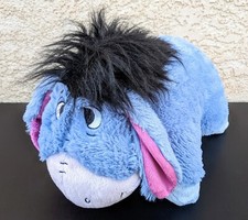 Pillow Pets EEYORE 15x17 Plush Donkey Disney Blue Winnie the Pooh