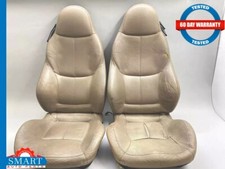Bmw Z3 Roadster Sport Seat Cushion Upper Lower Leather Tan Set R L 99-02 Oem Bmw Z3 Roadster Sport Seat Cushion Upper Lower Leather Tan Set R L 99-02 Oem