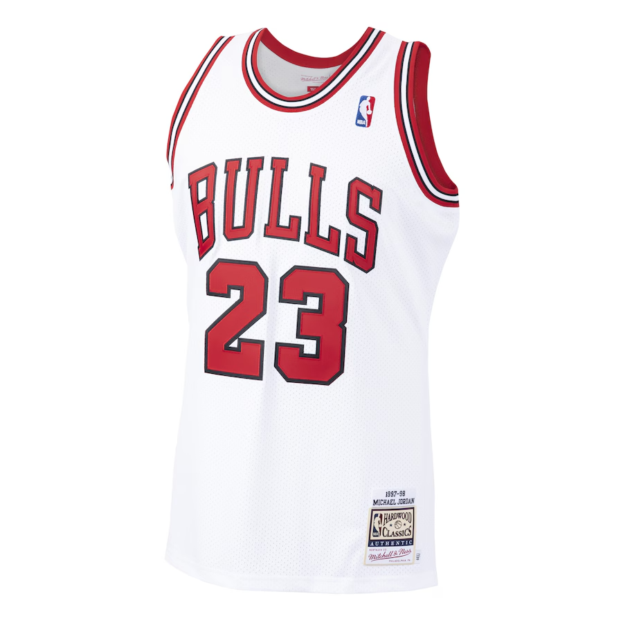 Chicago Bulls 97/98 - Michael Jordan - Basketball NBA - White