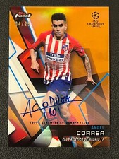 スポーツ選手 2018-19 topps Finest ANGEL CORREA 2018-19 Topps Finest UEFA Champions League - Angel Correa #62 for