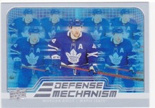 22/23 UD..MORGAN RIELLY..DEFENSE MECHANISM..# M-5..MAPLE LEAFS..COMBINED SHIP