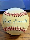 RICK FERRELL 5 SIGNED AUTOGRAPHED OAL BASEBALL! Red Sox, Browns!
