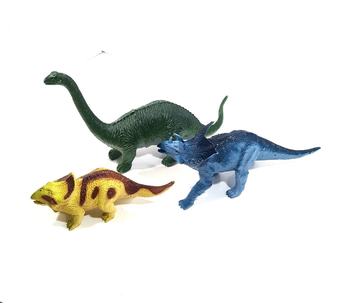 Vintage 90s Plastic Dinosaur Toys Action Figure Lot Of