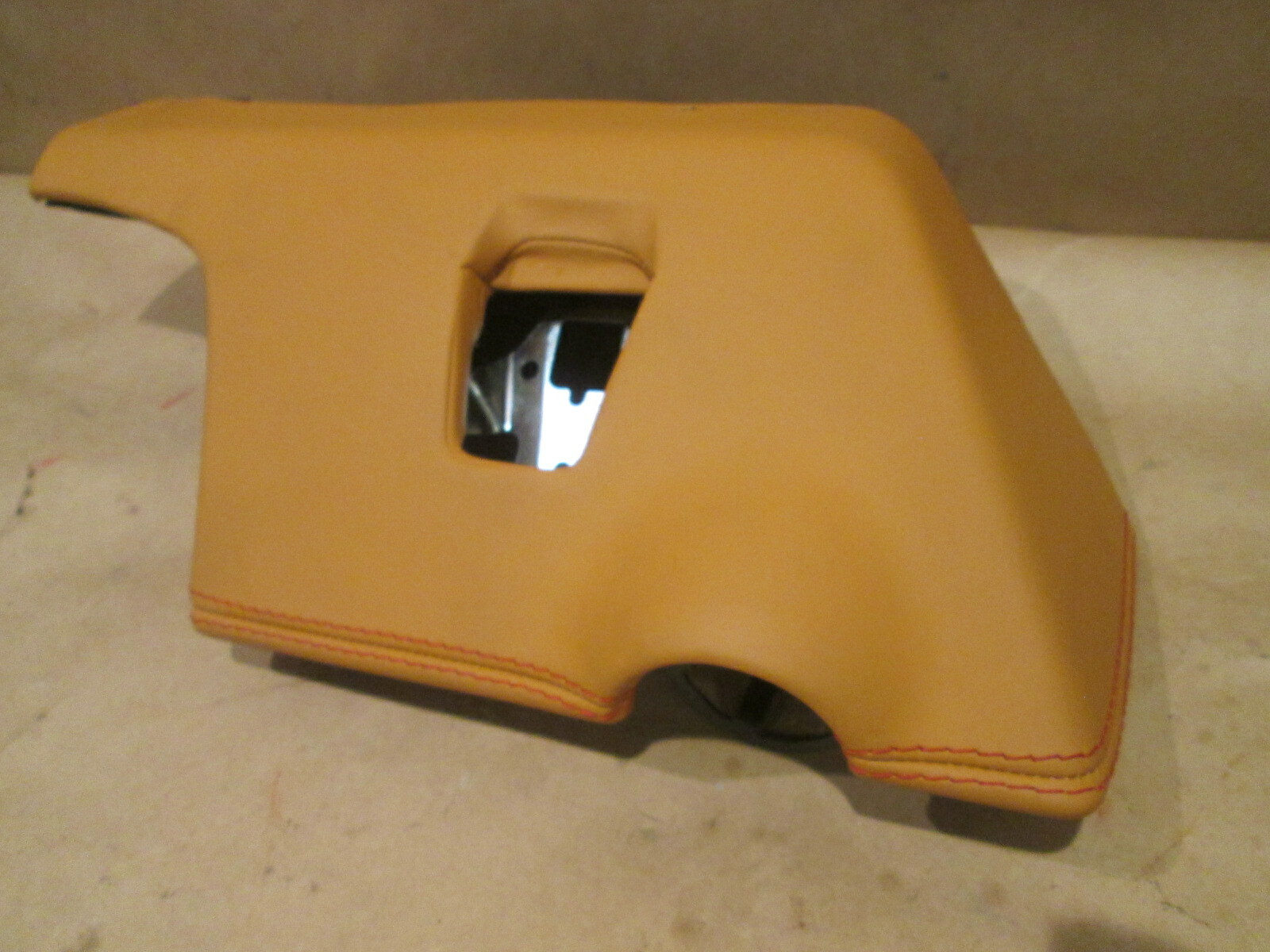 Ferrari 488  - LH Lower Lateral Trim For Dash Tan P/N 86834200